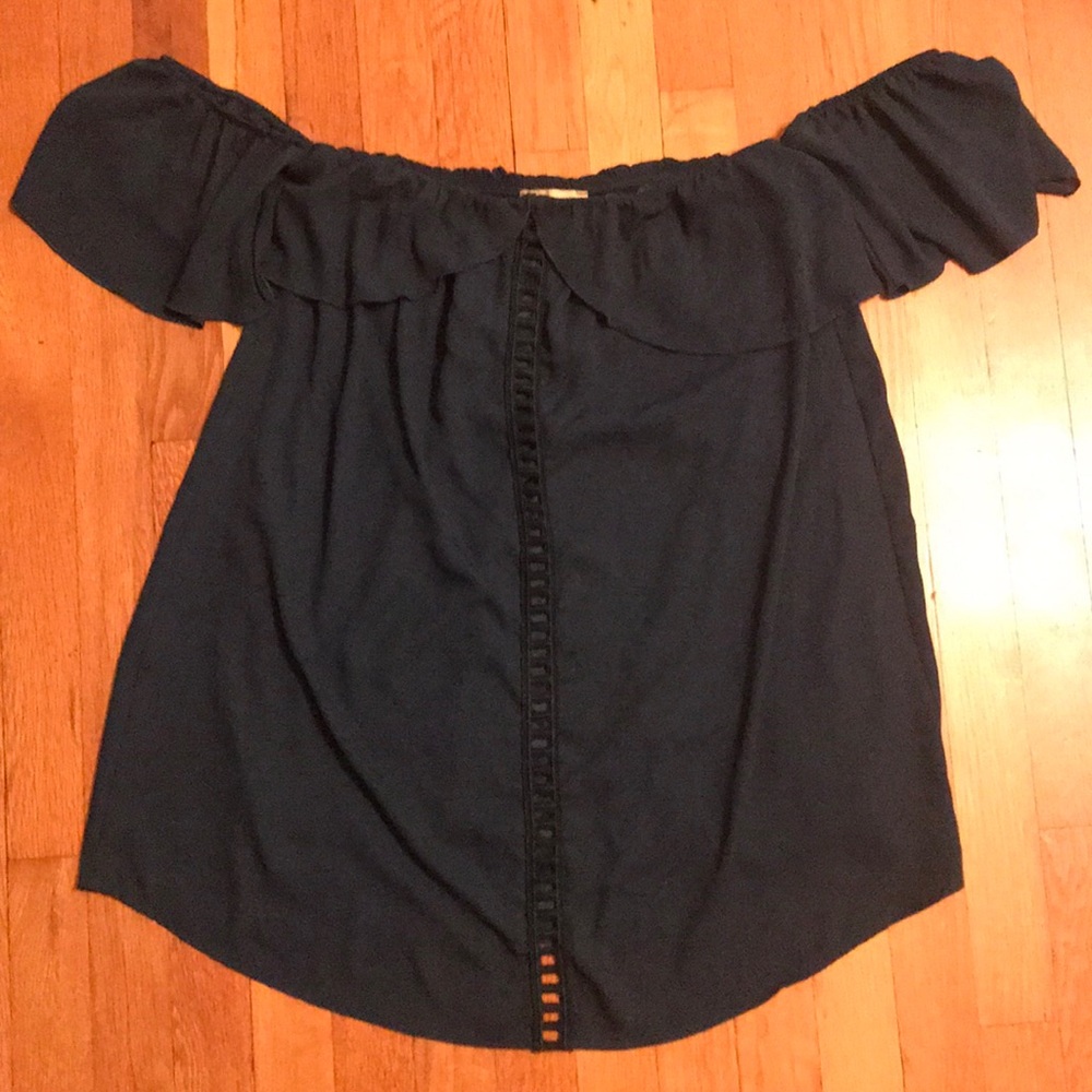 Emerald Green Off Shoulder Tunic/ mini Dress